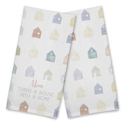 Nana Turns a House into Home Cotton Twill Tea Towel Set