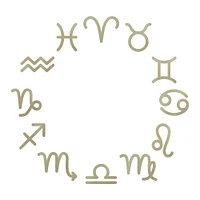 RoomMates Metallic Zodiac Peel & Stick Giant Wall Decals