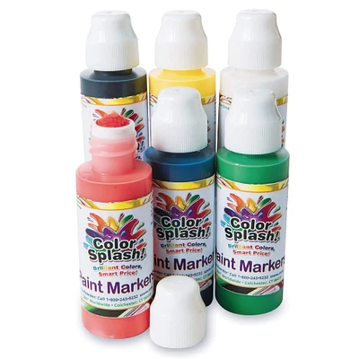 Color Splash!® Tempera Primary Colors Paint Marker Set