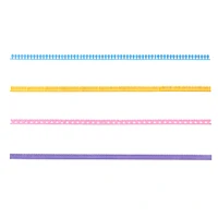 12 Pack: Pastel Felt Ribbon Flower Craft Kit by Creatology™