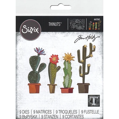 Sizzix® Thinlits™ Funky Cactus Die Set by Tim Holtz®