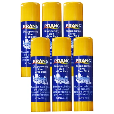 12 Packs: 6 ct. (72 total) Prang® Large Blue Glue Sticks