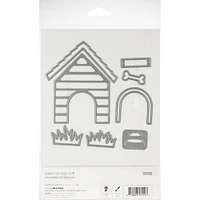 Elizabeth Craft Metal Die-Dog House