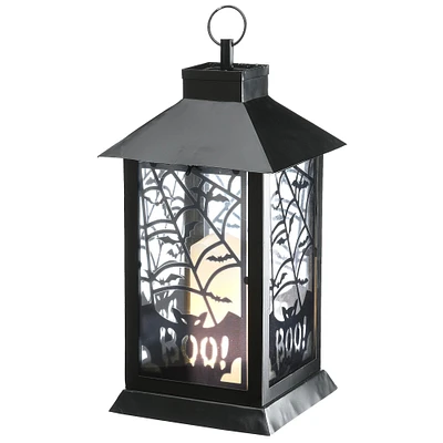 16" Black Halloween Bats Lantern