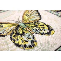 Letistitch Vintage Butterfly Counted Cross Stitch Kit