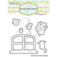 Colorado Craft Company New Day Windowsill Metal Die Set