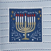 DII® Assorted Hanukkah Embellished Dishtowel Set