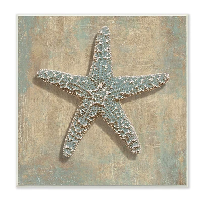 Stupell Industries Nautical Starfish Ocean Animal Muted Neutral, 12" x 12"