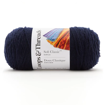 Soft Classic™ Solid Yarn by Loops & Threads
