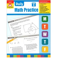 Evan-Moor Educational Publishers Daily Common Core Math Practice, Grade 6