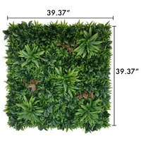 40" Onyx Style Plant Living Wall Panel