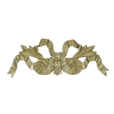 17.5" Golden Bow Wall Décor by Ashland®