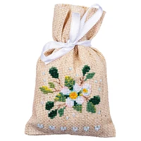 Vervaco Love Blossoms Counted Cross Stitch Sachet Bags Kit