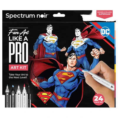 Spectrum Noir™ Pro Fan-Art Superman Kit