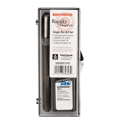 Koh-I-Noor® Rapido Sketch™ Technical Pen Kit, 0.35mm