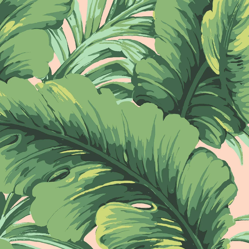 Pkl Studio Blush Palm Coast Cotton Home Décor Fabric