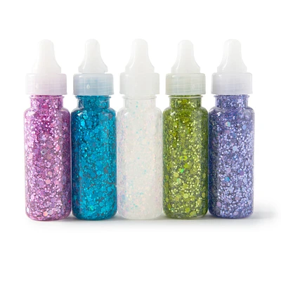 6 Packs: 5 ct. (30 total) Trendy Confetti Glitter Glue Pack by Creatology™