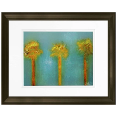 Timeless Frames® Three Palms I Framed Print Wall Art