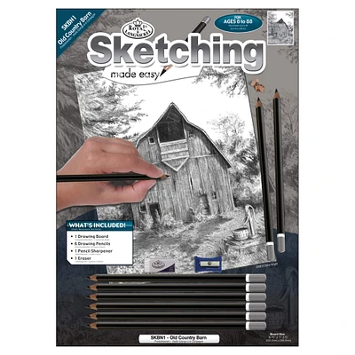 Royal & Langnickel® Sketching Made Easy™ Old Country Barn Kit