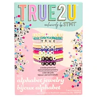 8 Pack: STMT™ Tru2U™ D.I.Y. Alphabet Jewelry Kit