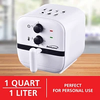 Brentwood White 1qt. 700 Watt Electric Air Fryer