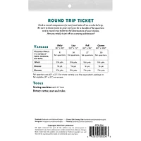 Atkinson Designs Round Trip Ticket Pattern