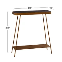 Modern Metal Console Table