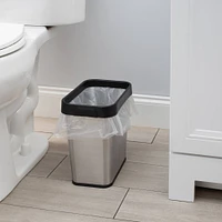 Bath Bliss 8L Stainless Steel Waste Bin