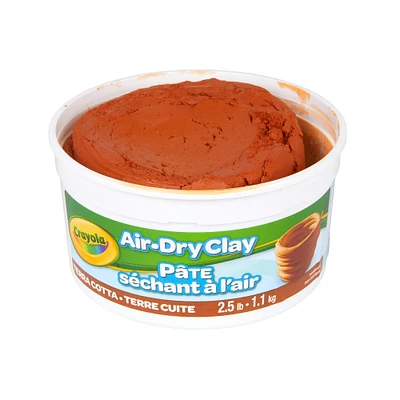 8 Pack: Crayola® Air-Dry Terra Cotta Clay, 2.5lb.