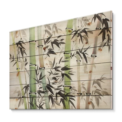 Designart - Bamboo Branches In The Forest II