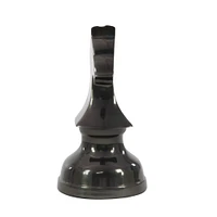 CosmoLiving by Cosmopolitan Dark Gray Chess Sculpture Set