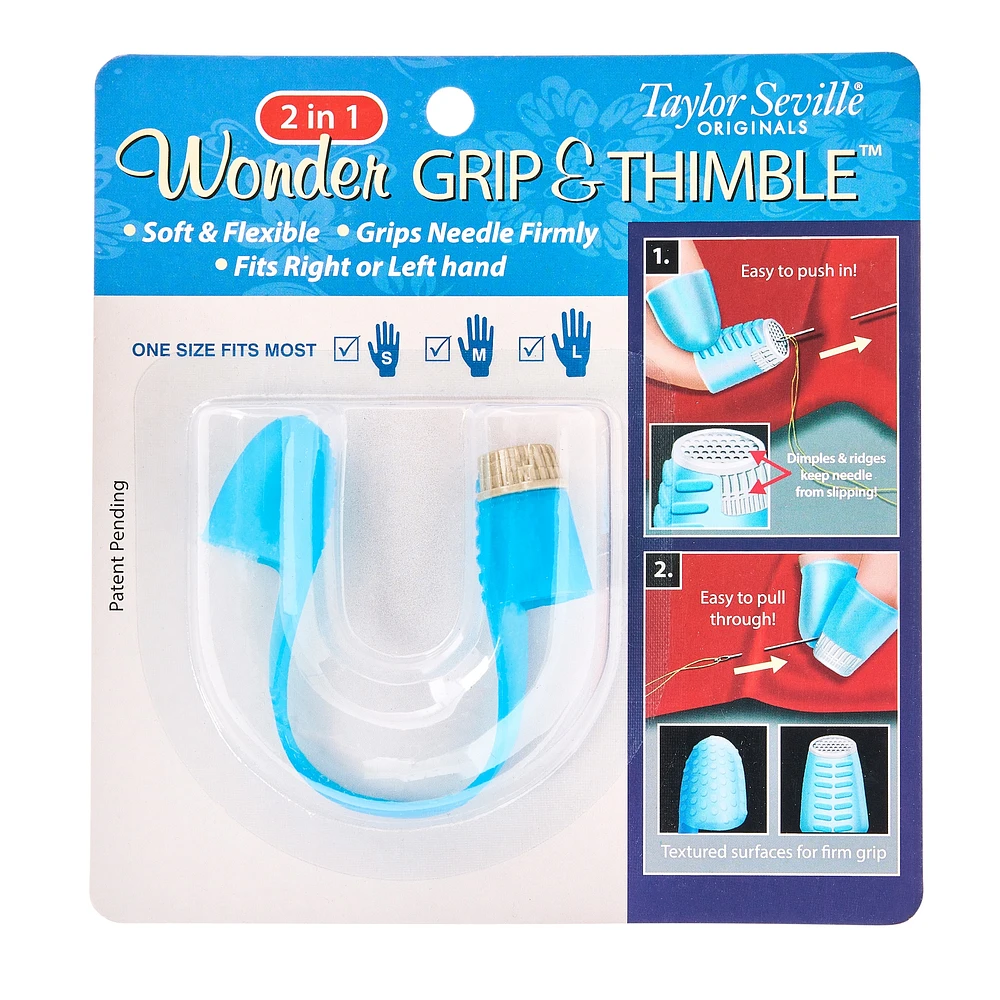 12 Pack: 2-In-1 Wonder Grip & Thimble™