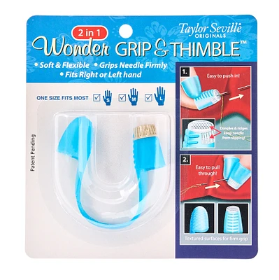 12 Pack: 2-In-1 Wonder Grip & Thimble™