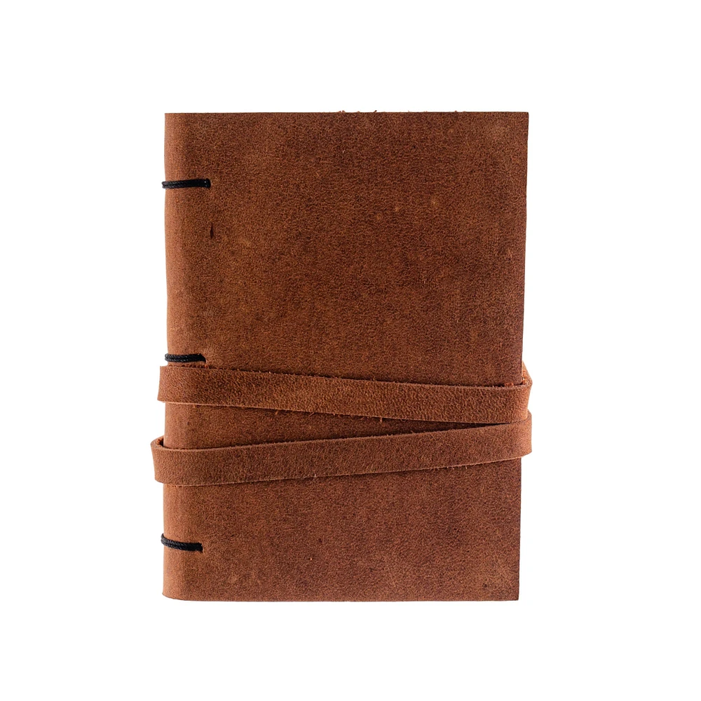 Lama Li Leather Journal, 3" x 4"