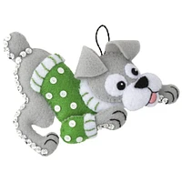 Bucilla® Dogs in Ugly Sweaters Felt Ornaments Applique Kit