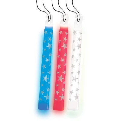 Patriotic Printed Glow Sticks, 12ct.