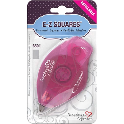 Scrapbook Adhesives by 3L® E-Z Squares® Permanent Refillable Dispenser