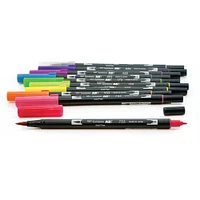 9 Packs: 10 ct. (90 total) Tombow Bright Dual Brush Pen Set