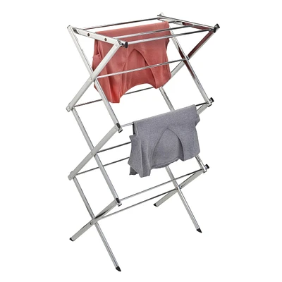 Honey Can Do Chrome Slim-Profile Clothes Drying Rack