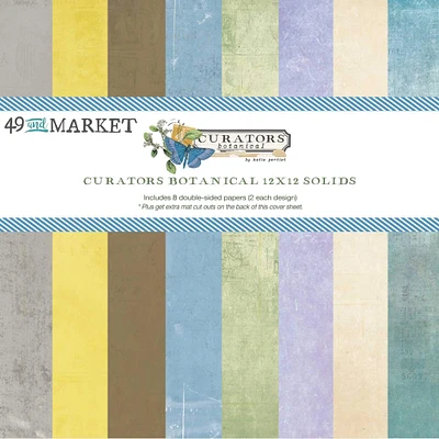 49 And Market Curators Botanical Solids 12" x 12" Collection Pack