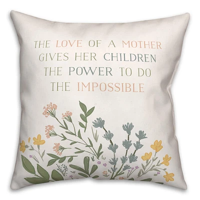 The Power to Do the Impossible Throw Pillow