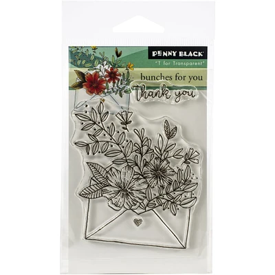 Penny Black Bunches for You Clear Stamps