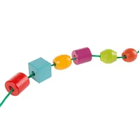Toy Time Kids Bead & String Lacing Toy Set