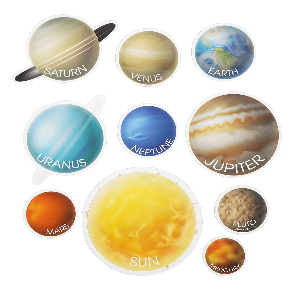 24 Packs: 10 ct. (240 total) Die Cut Planet Accents by B2C®