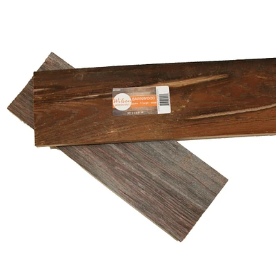 Wilson® Enterprises 36" Wide Reclaimed Barn Wood Plank, 4ct