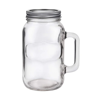 8 Pack: Quart Mason Jar Mug with Lid by Ashland®