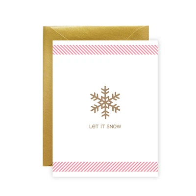 meant to be sent® Let it Snow Christmas Greeting Cards, 10ct.