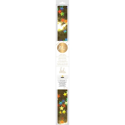 Heidi Swapp® Minc® 6ft. Gold Stars Reactive Foil Roll