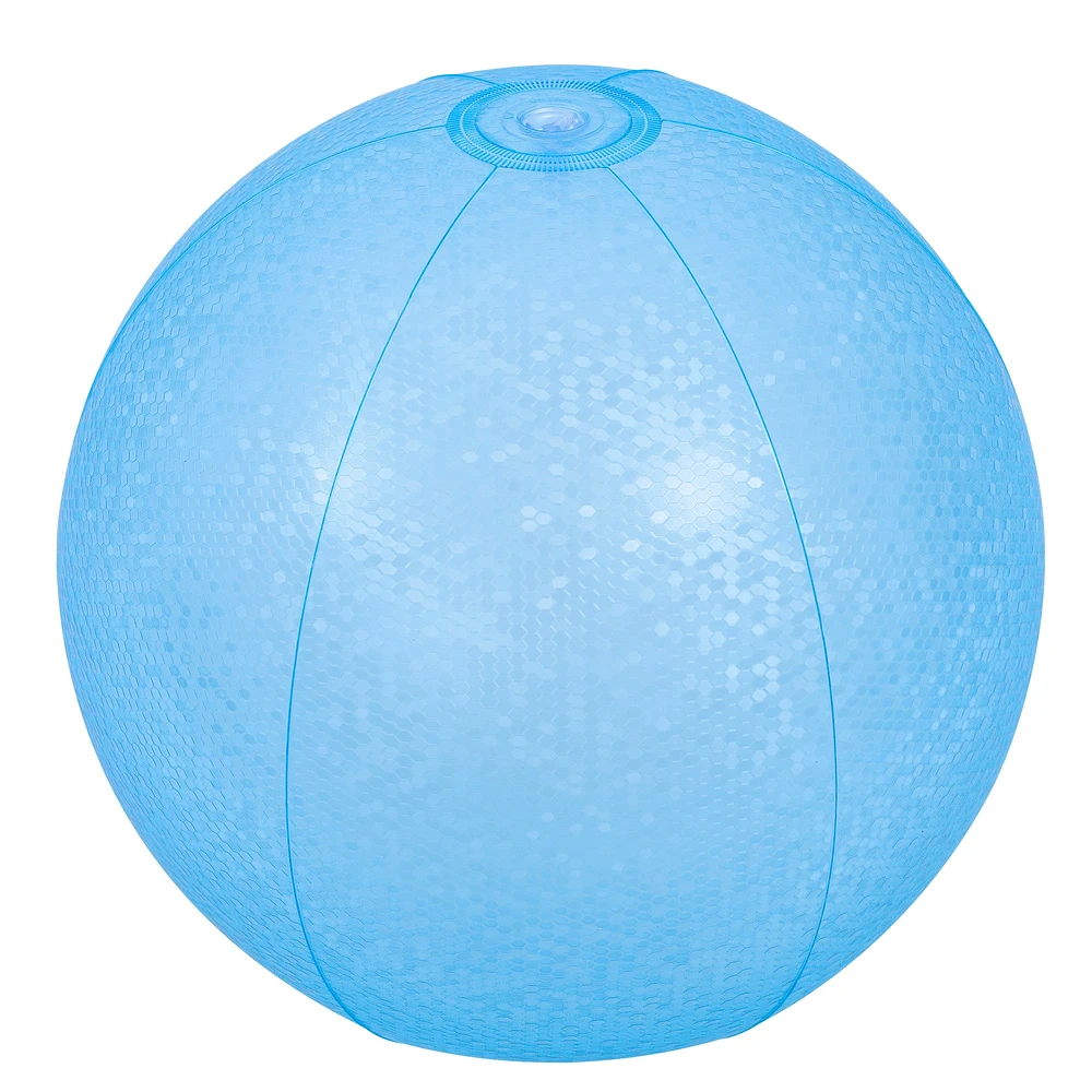 20" Blue Mosaic Inflatable Beach Ball