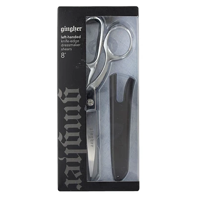 Gingher® 8" Left Hand Dressmaker Shears with Sheath